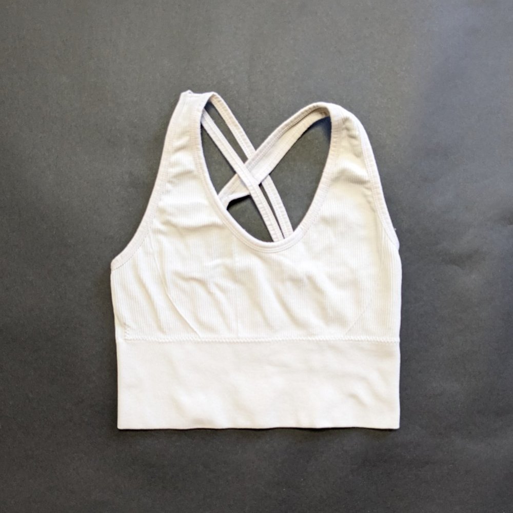 Shein Light Grey Sport Bra size : Small